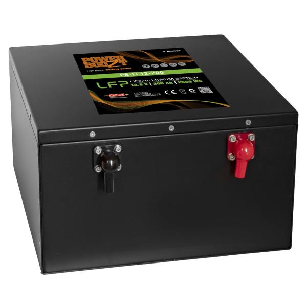 Batterie 200Ah 12V Lithium Powerboozt mit Bluetooth