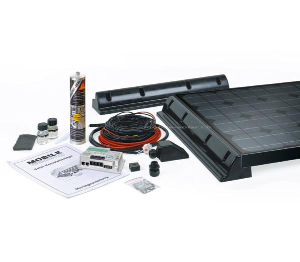 Solar complete system 75Wp - Black Line - MT 75 MC-S